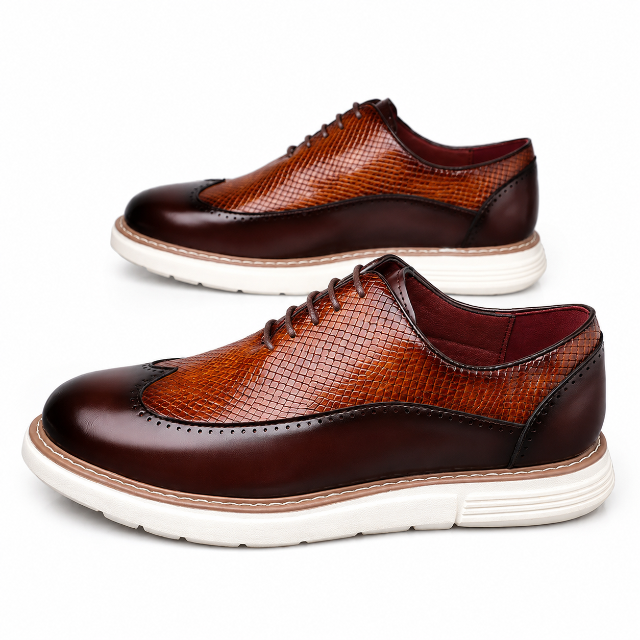 The Belmont Leather Oxford