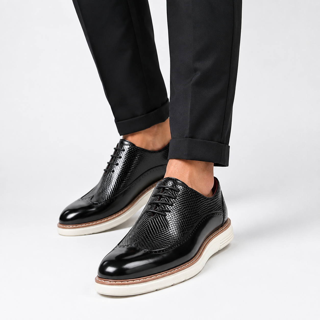 The Belmont Leather Oxford