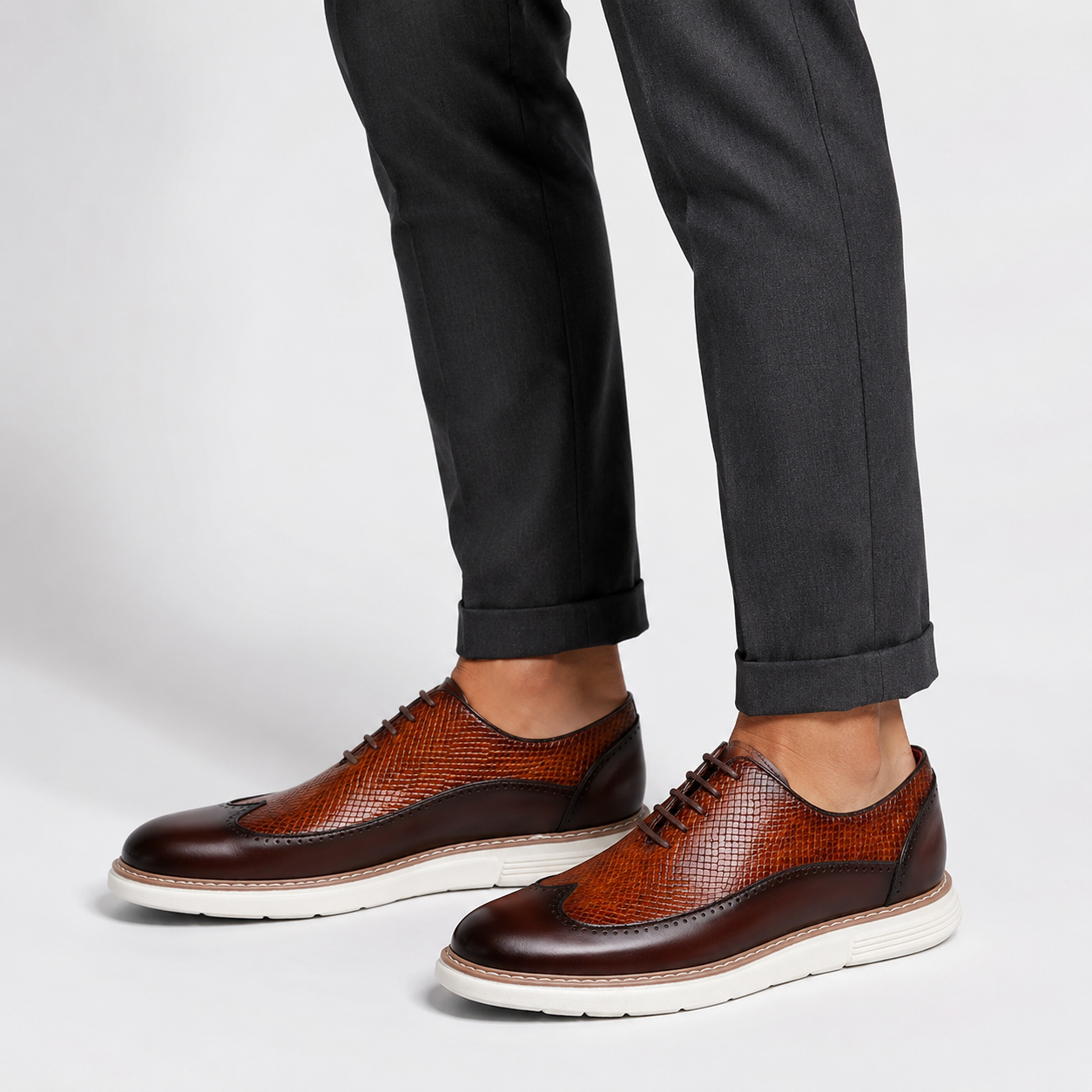 The Belmont Leather Oxford