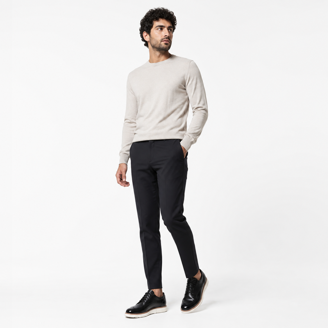 The Belmont Leather Oxford