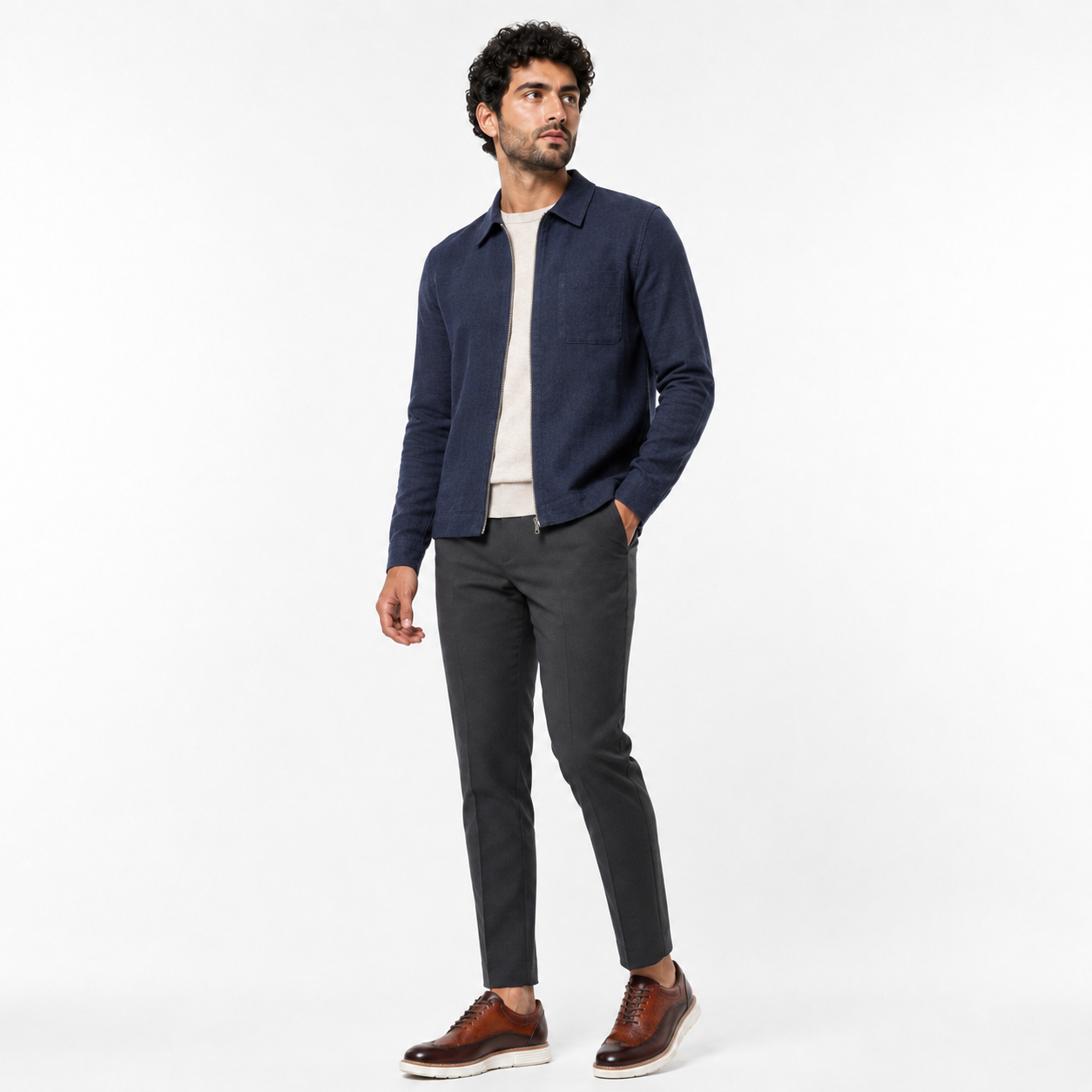 The Kendal Linen Overshirt