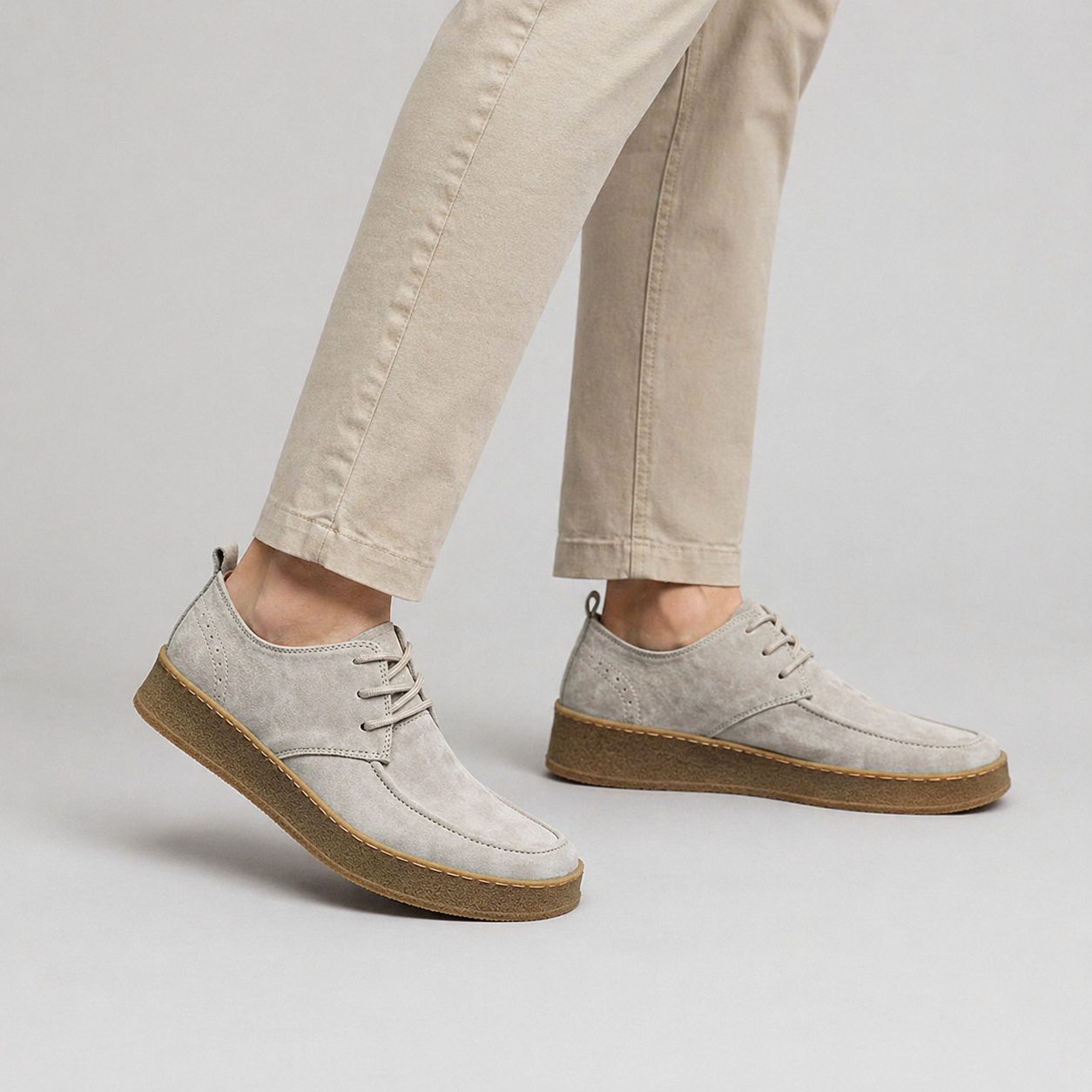 Dune Suede Crepe Sole Oxford