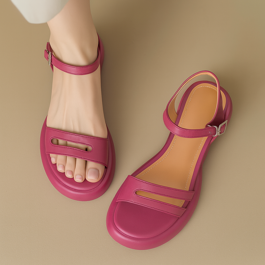 Allegra Platform Slingback Sandals – Women’s Open-Toe Summer Shoes
