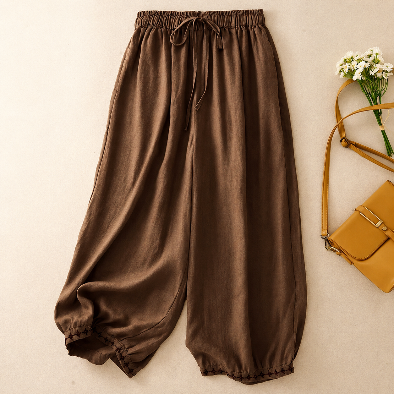 Ember Linen Harem Pant