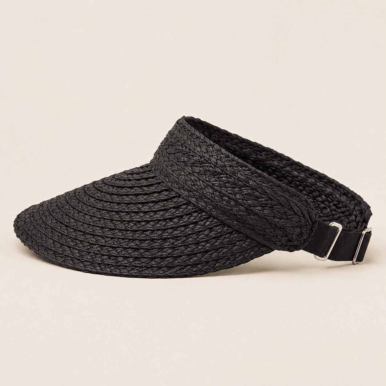 Solara Straw Visor Hat