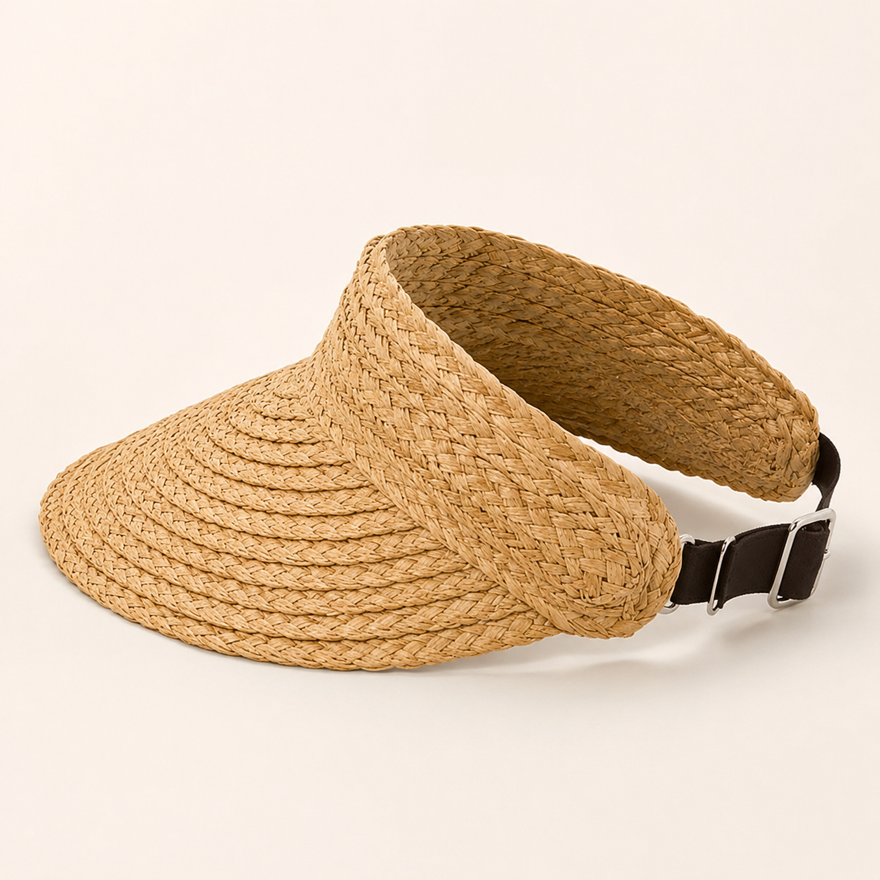Solara Straw Visor Hat