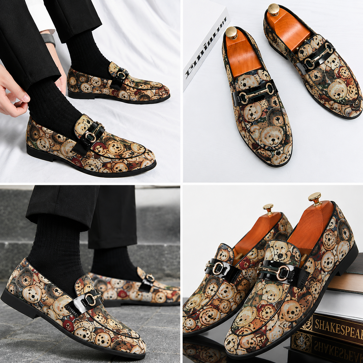 Paul Patchwork Loafers