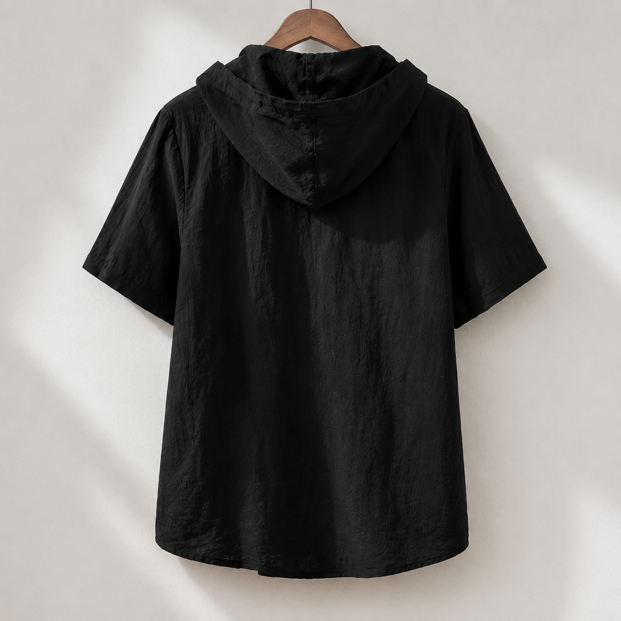 Luca Hooded Linen Shirt