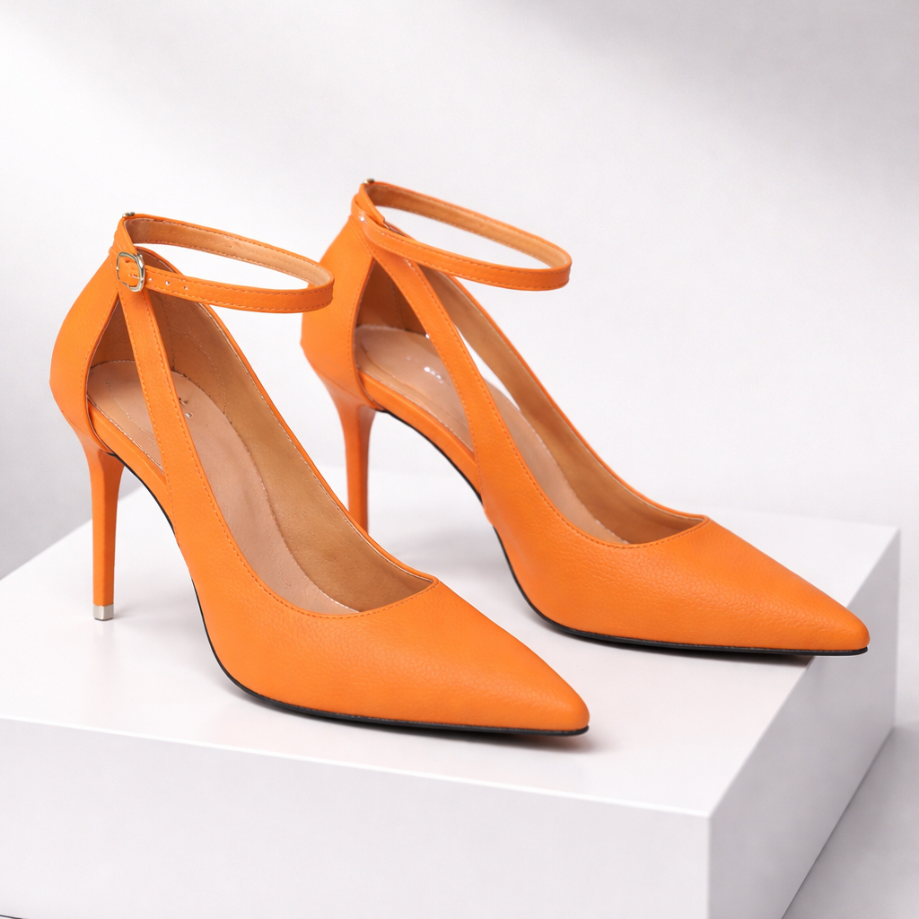 Parker Ankle Strap Stiletto Pumps