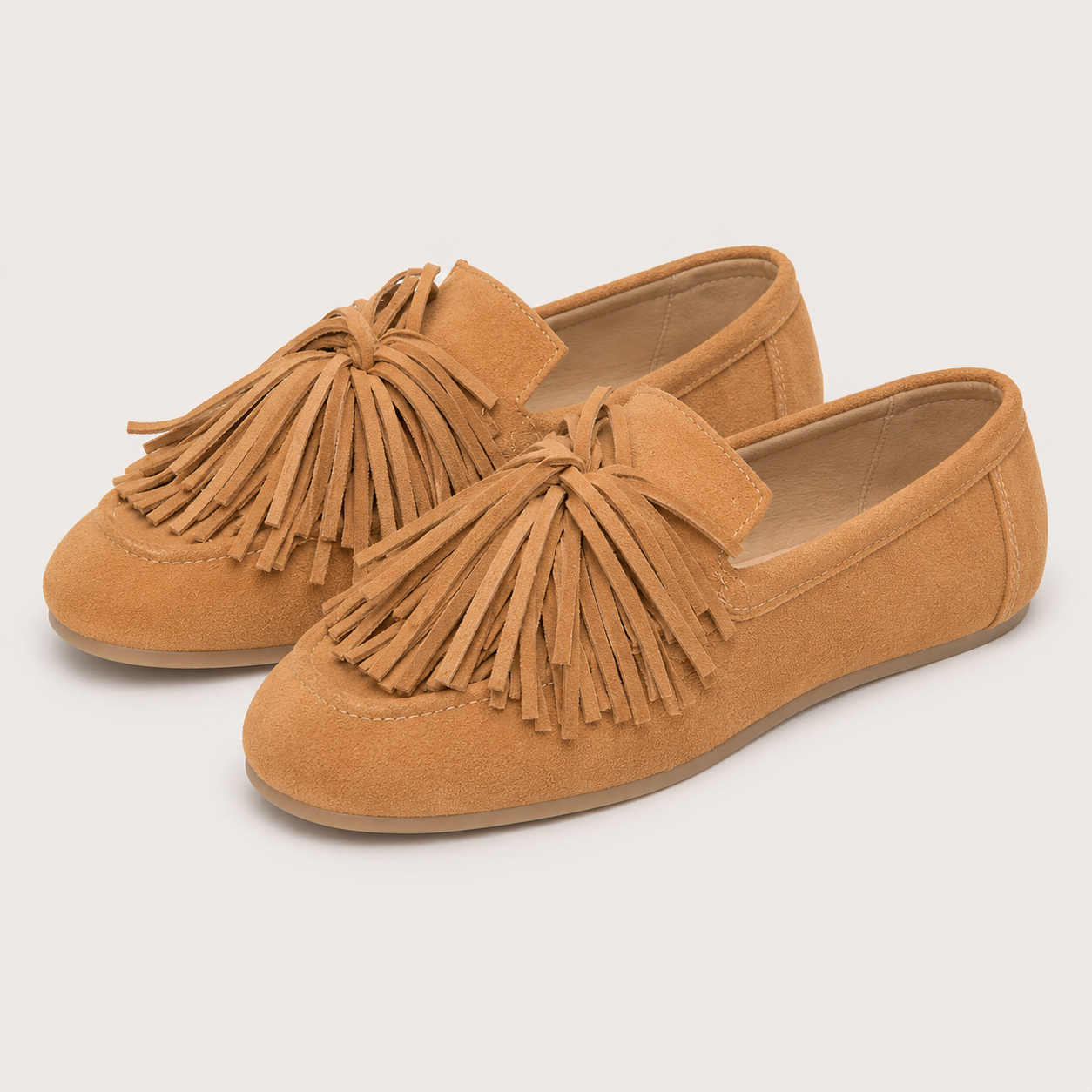 Sunny Genuine Leather Tassel Loafer