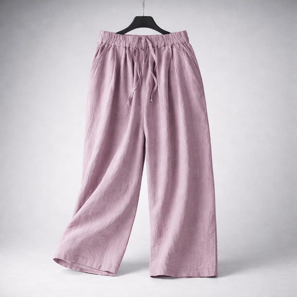 Clara Wide Leg Linen Pants