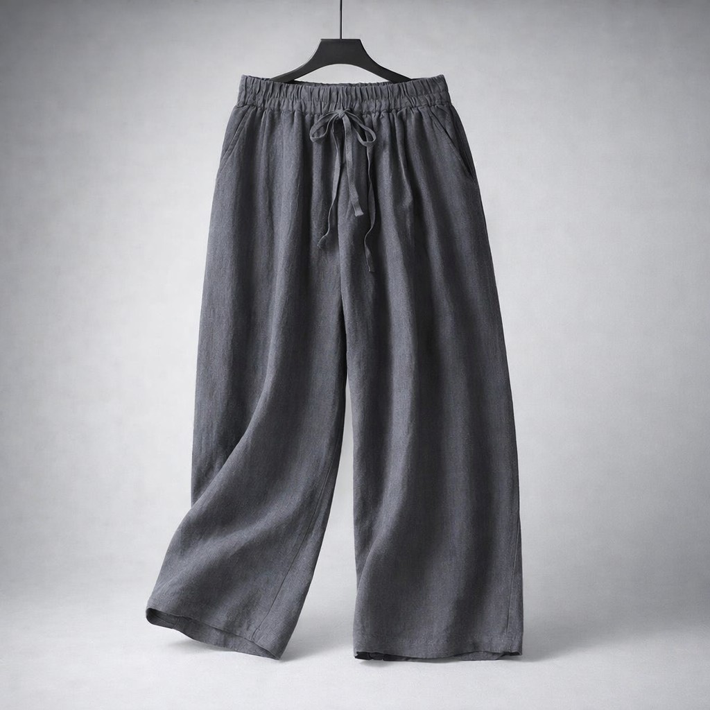 Clara Wide Leg Linen Pants