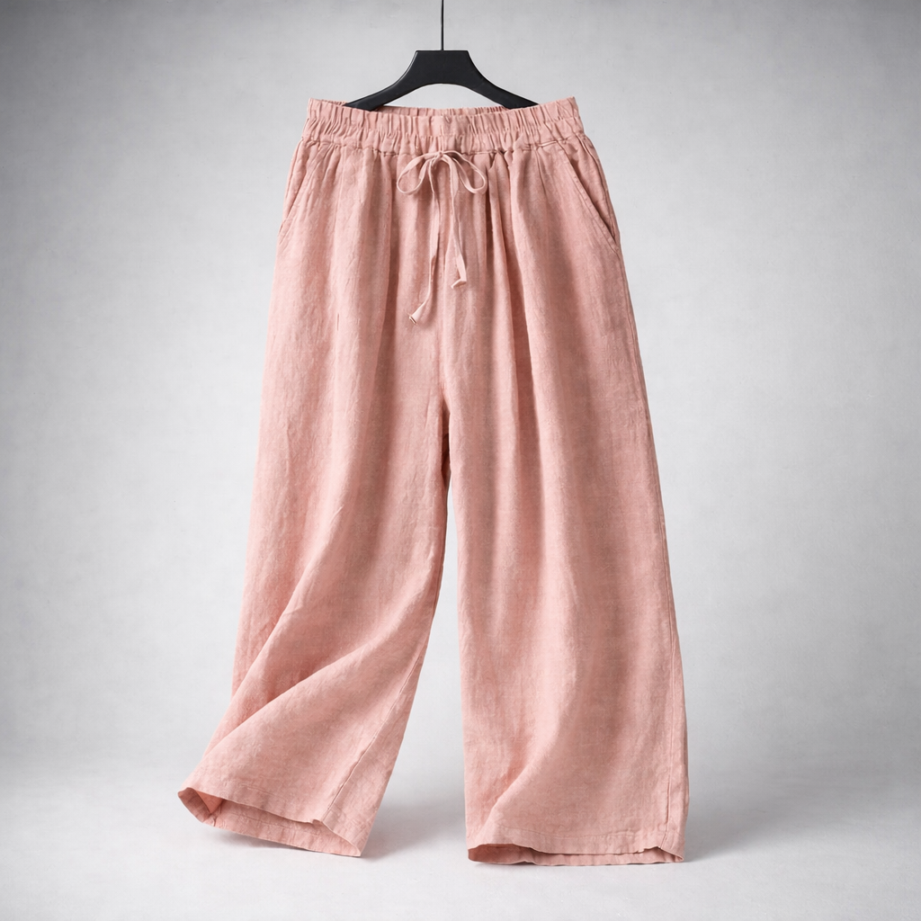 Clara Wide Leg Linen Pants
