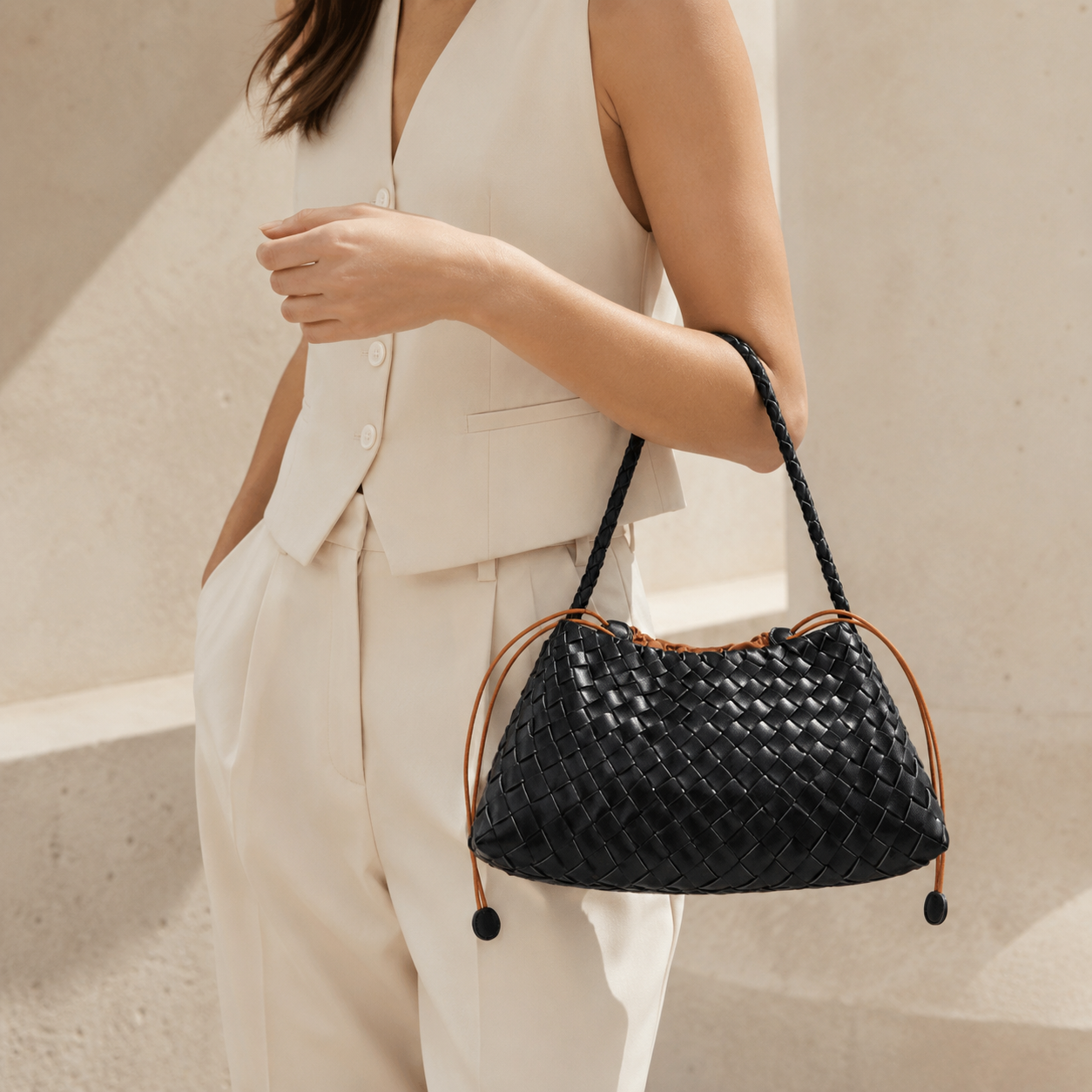 Clara Bucket Shoulder Bag