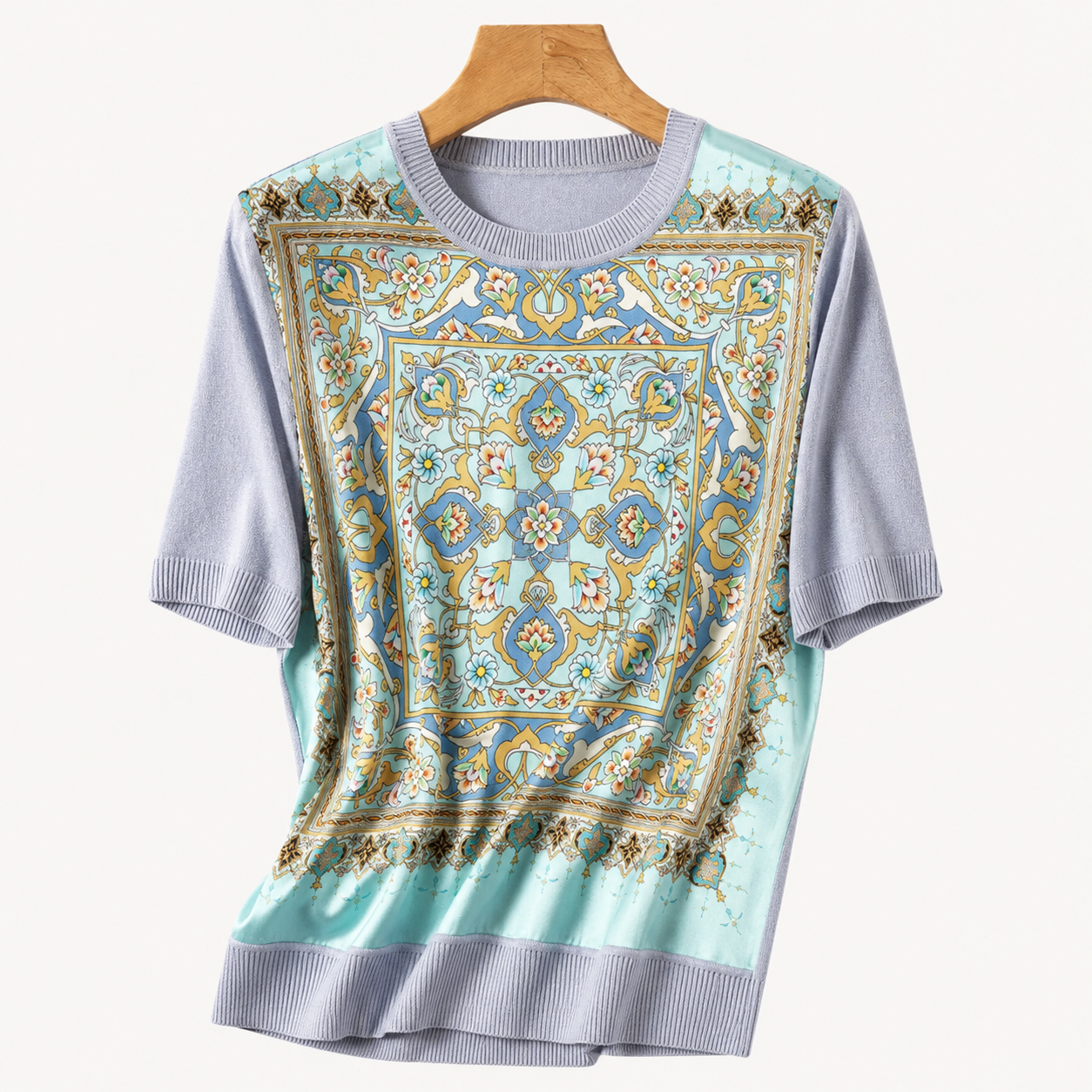 Stella Ice Silk Knit Top