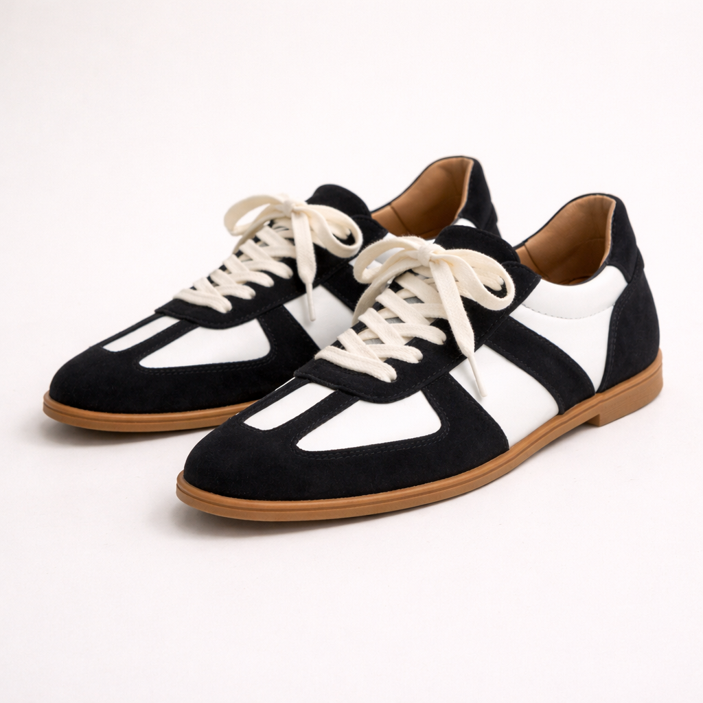 Lara Leather Lace-Up Shoes