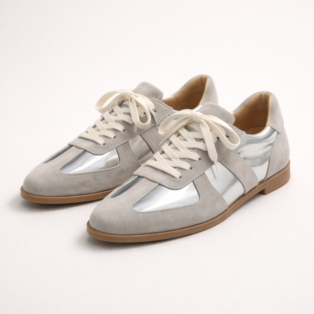 Lara Leather Lace-Up Shoes