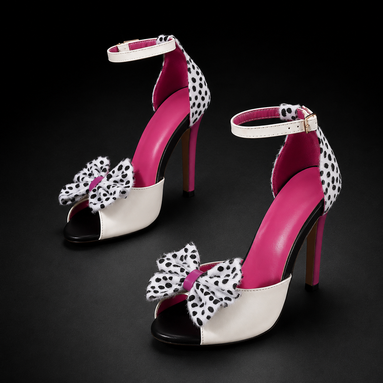 Vivienne Bow Stiletto Sandals