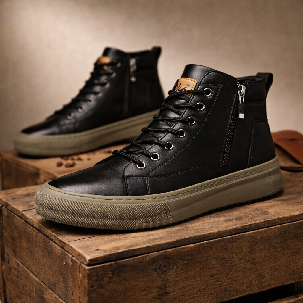 Matteo Zip High-Top
