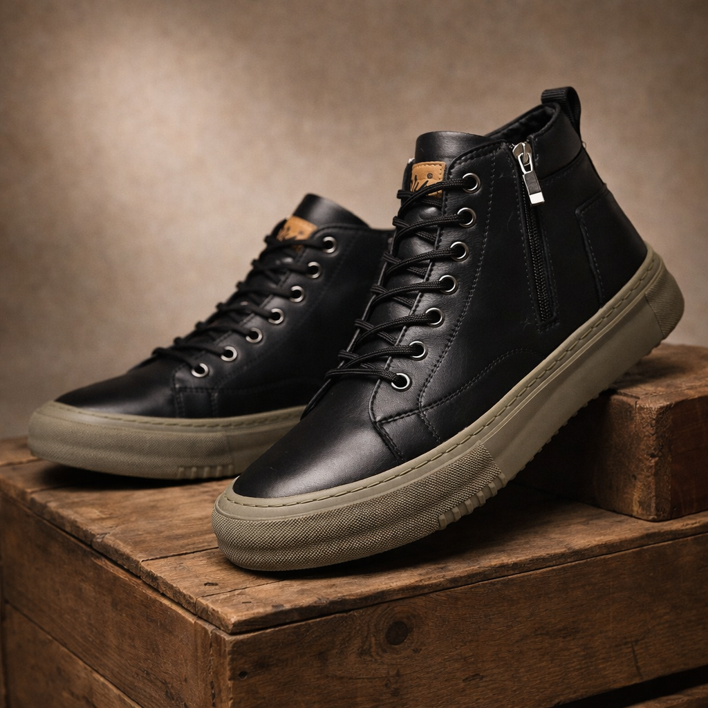 Matteo Zip High-Top