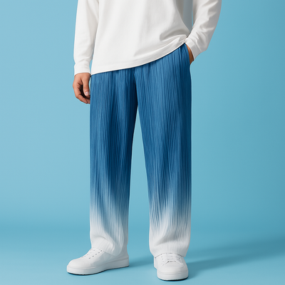 Kai Pleated Silk Pants