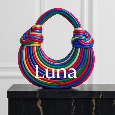 Luna Woven Clutch