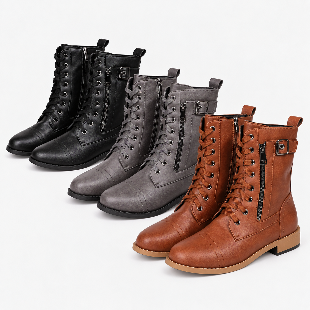 The Ava Square-Heel Boots