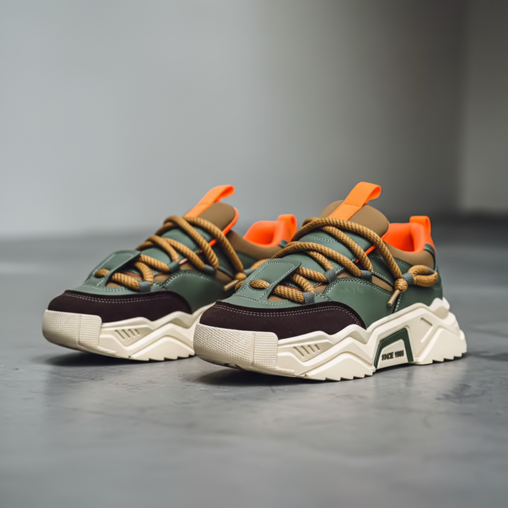 Rocco Leather Low-Top Sneakers