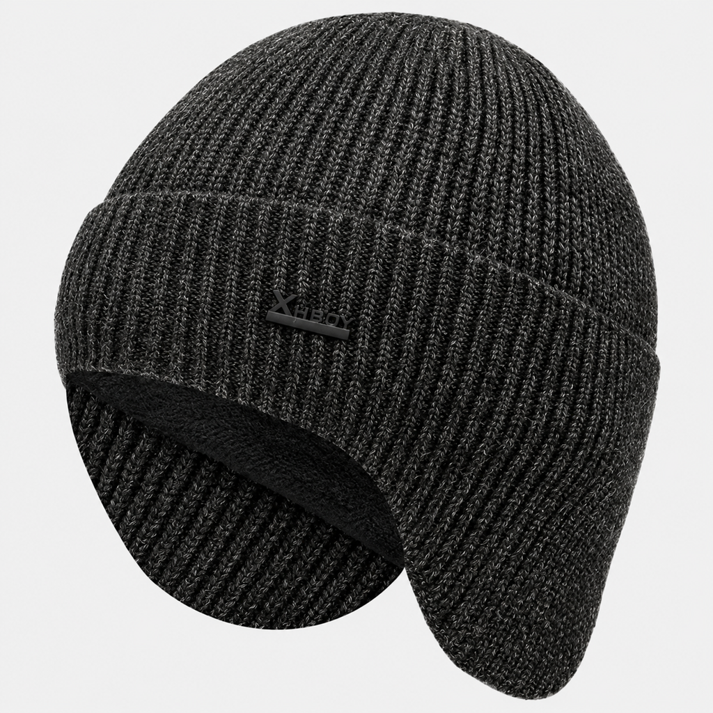 Haven Fleece-Lined Earflap Beanie
