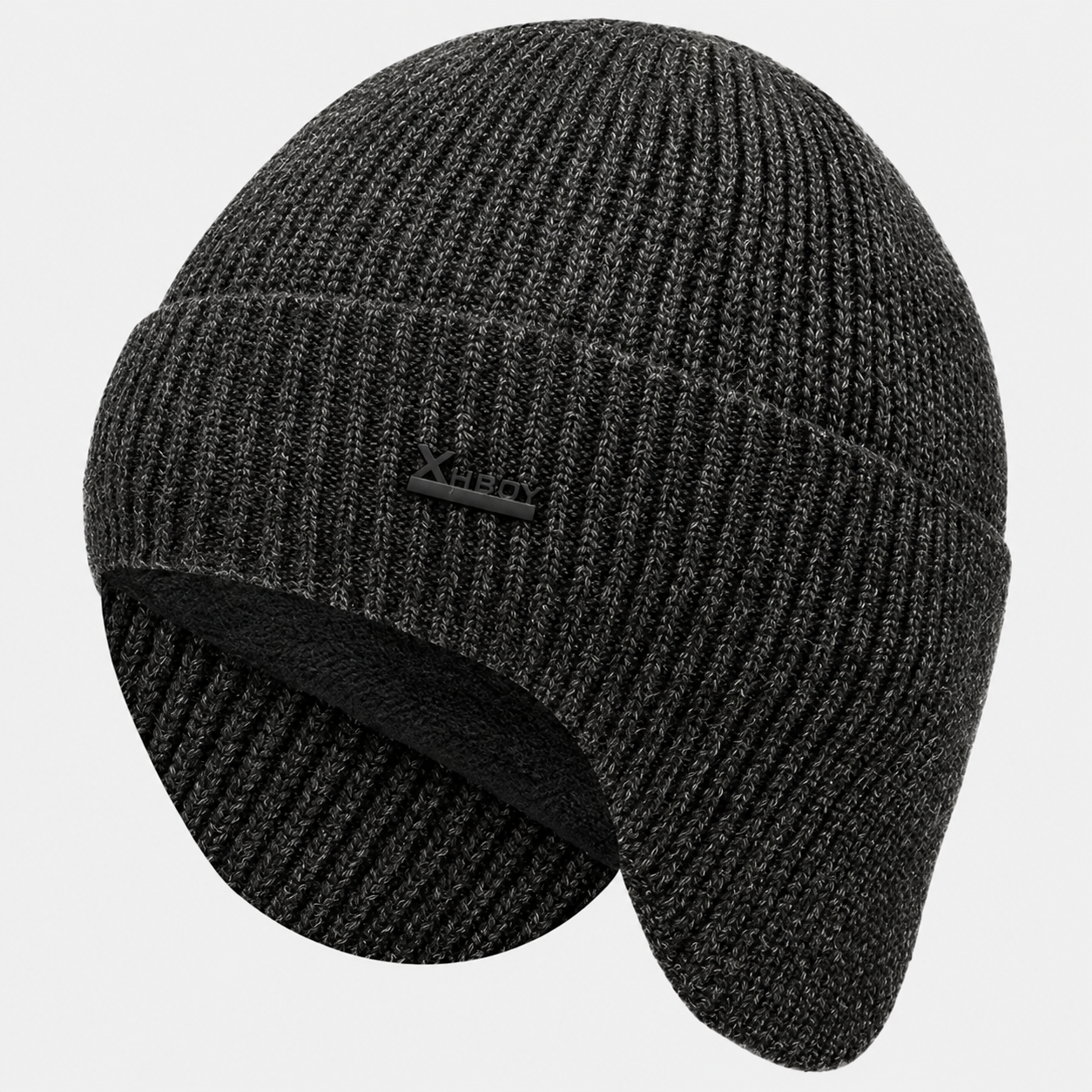 Haven Fleece-Lined Earflap Beanie