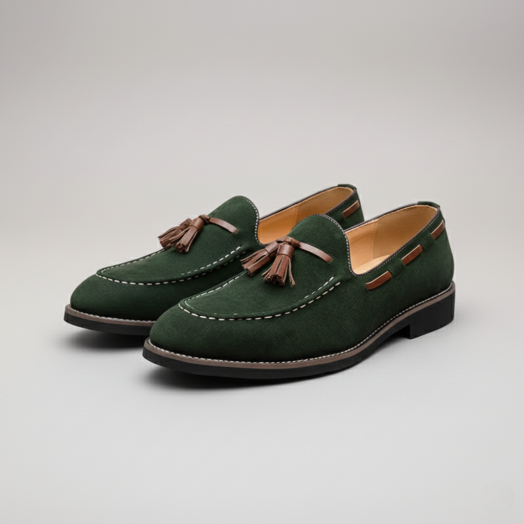 Harrington Suede Tassel Loafers