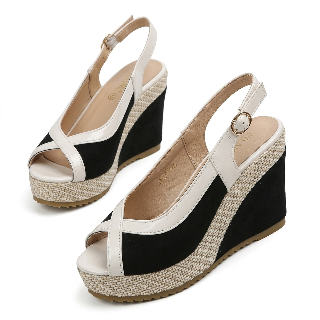 Elise Wedge Sandal