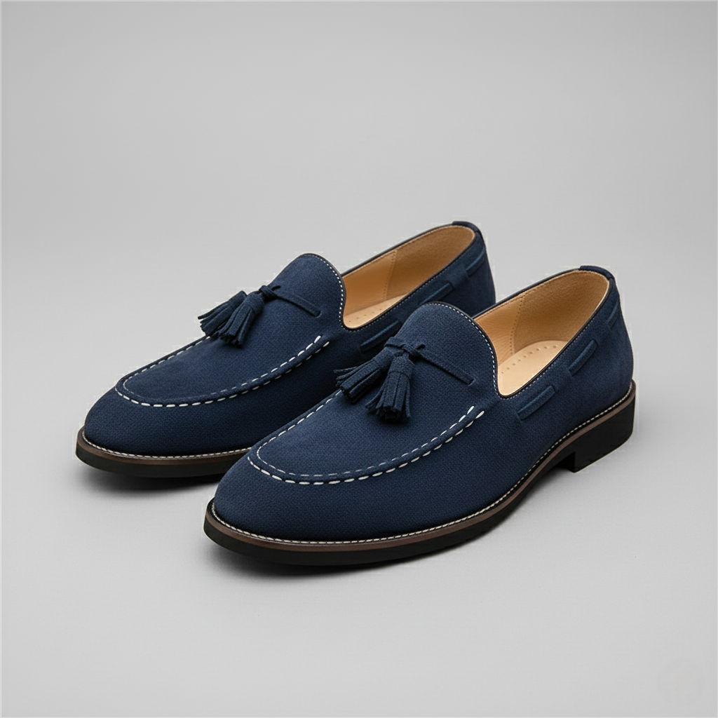 Harrington Suede Tassel Loafers