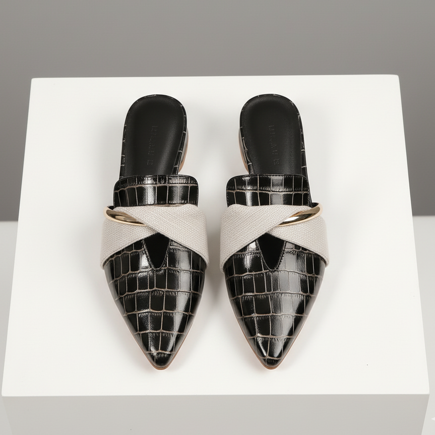 Valeria Croc Mule