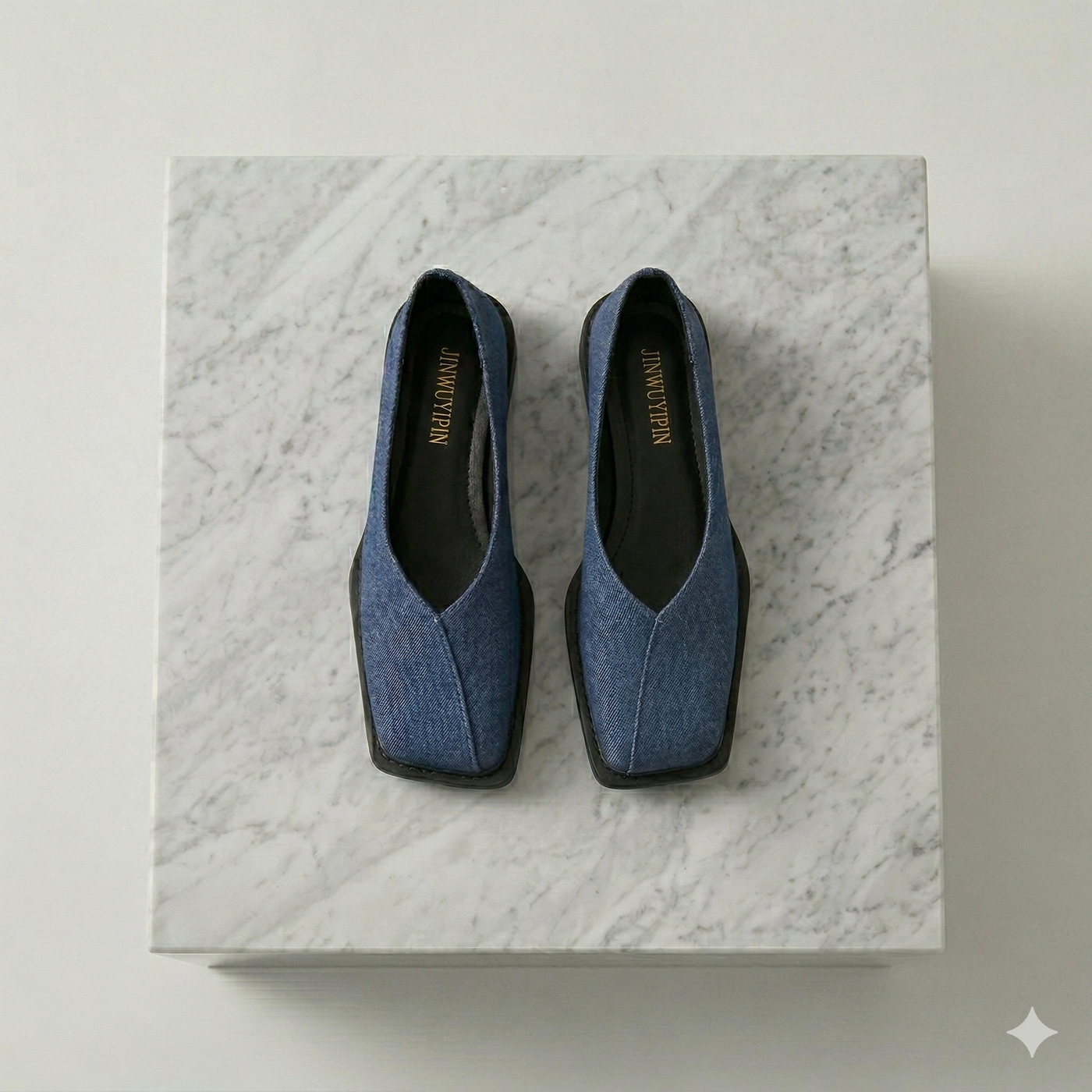 Camille Square Pump