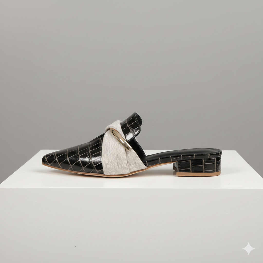 Valeria Croc Mule