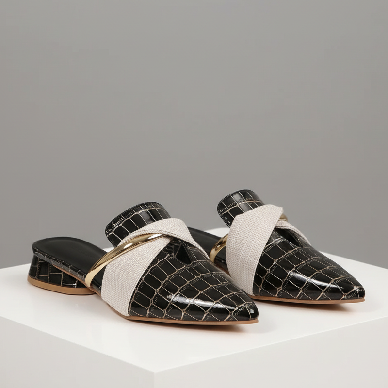 Valeria Croc Mule