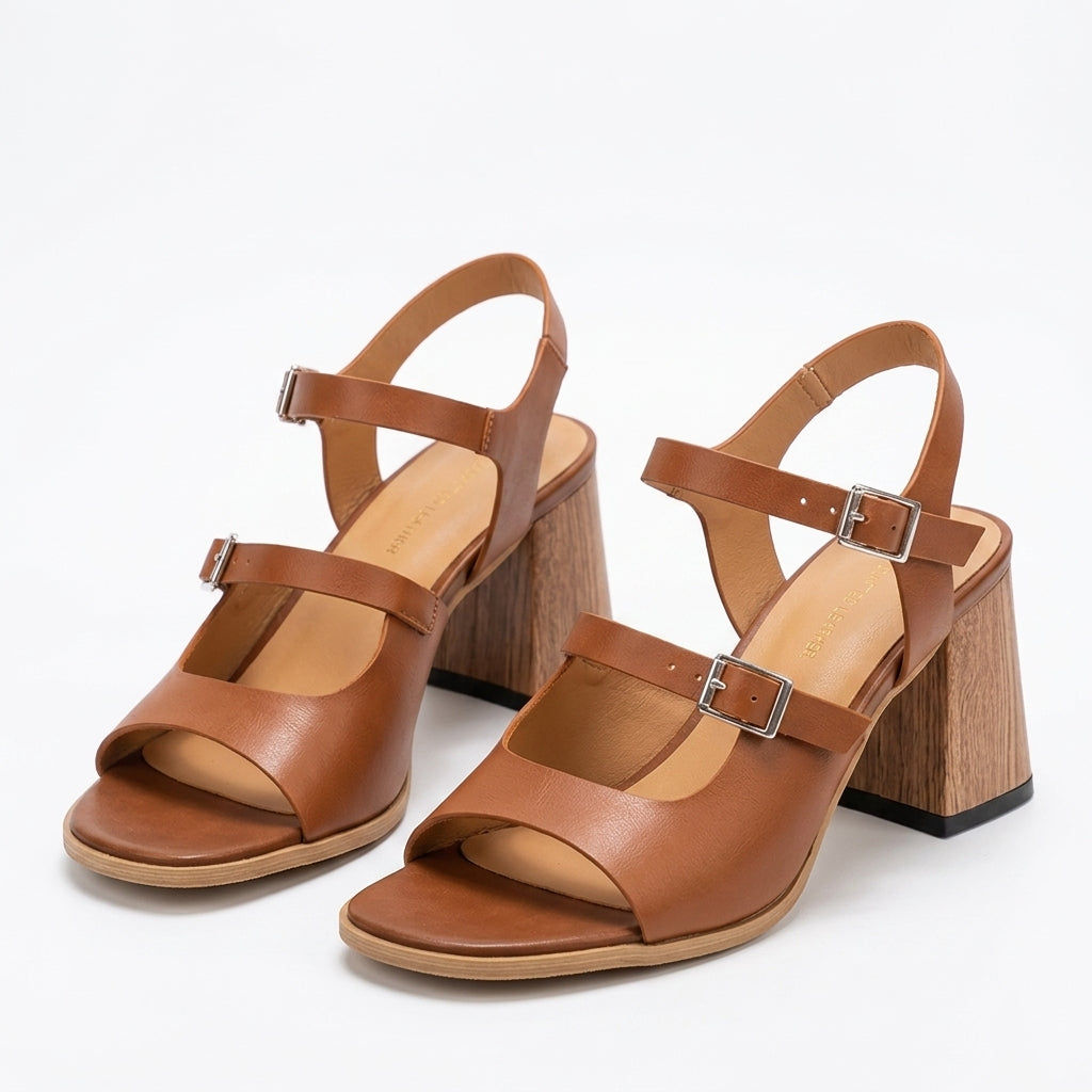 Buckland Block Heel Sandal