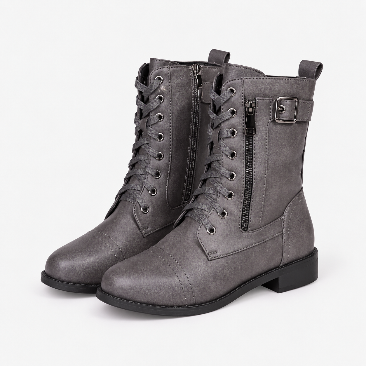 The Ava Square-Heel Boots