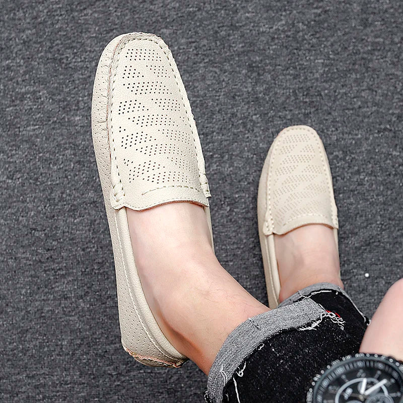 Mason Leather Moccasins