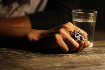 Zephyr Cobra Snake Ring