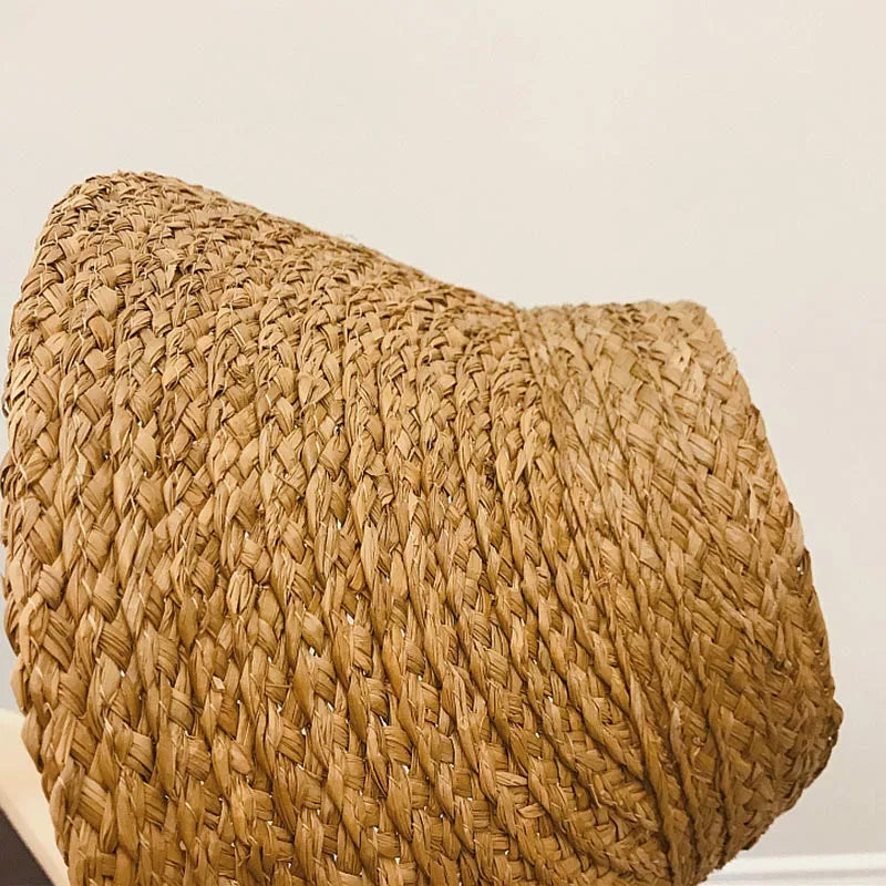 Solara Straw Visor Hat