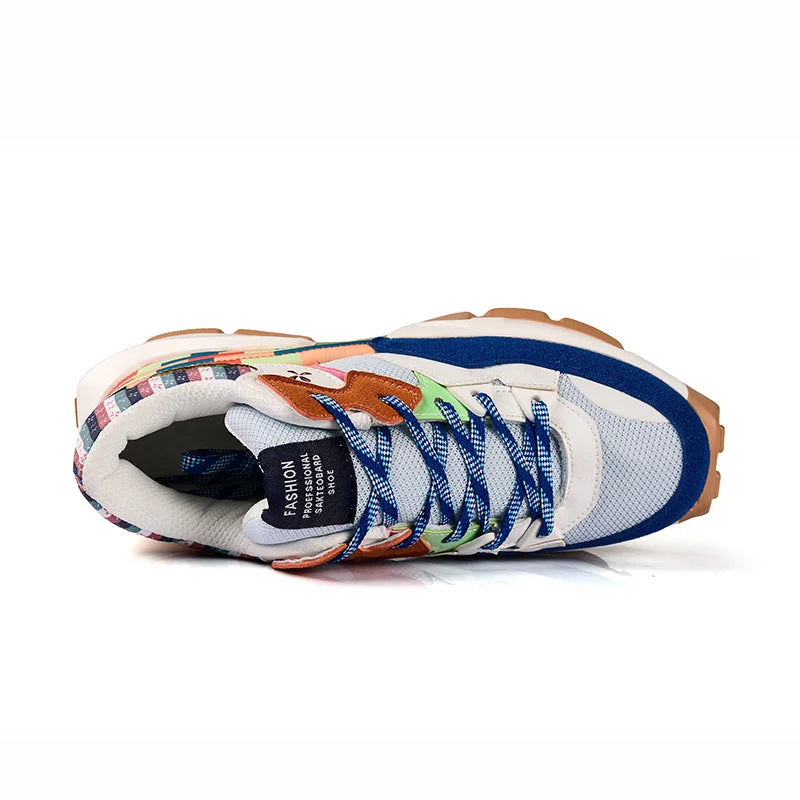 DOPAMINE WAVE - Chunky Rainbow Sneakers