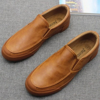 Marco Leather Loafers - Men’s Waterproof Daily Slip-Ons