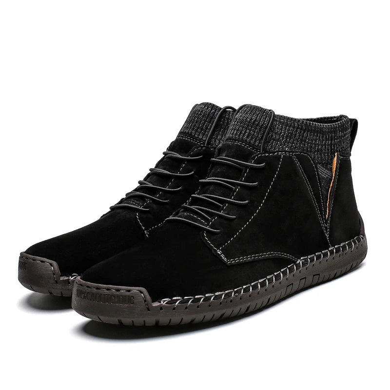 Luca Suede Mid-Top Boots