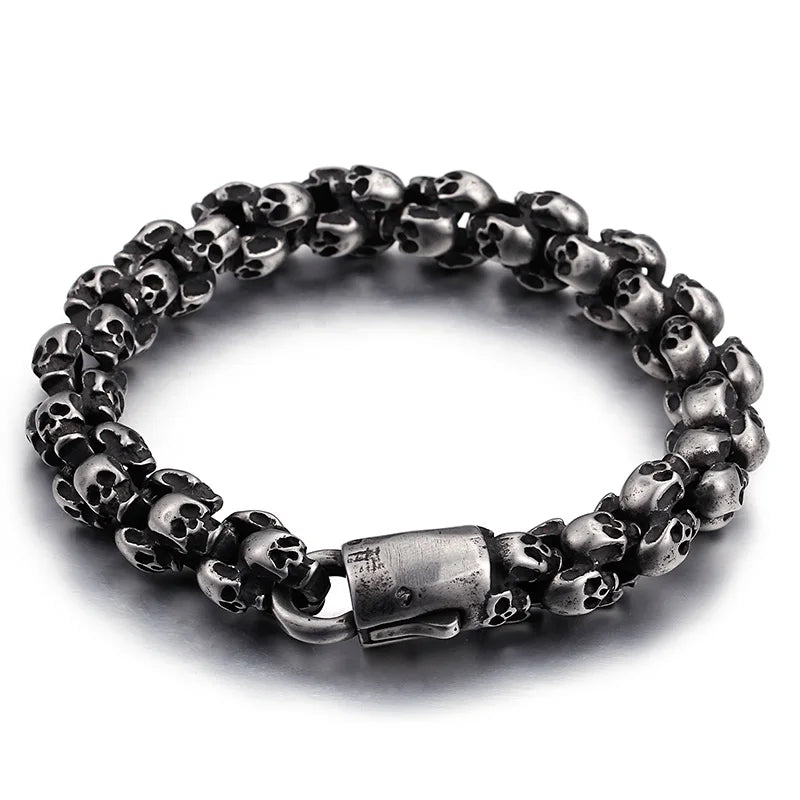 Axel Skull Link Bracelet