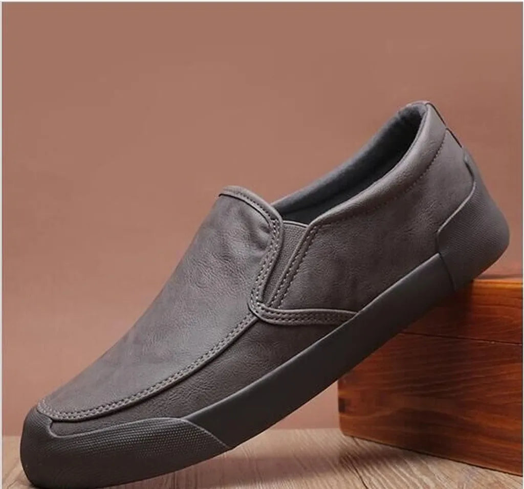 Marco Leather Loafers - Men’s Waterproof Daily Slip-Ons