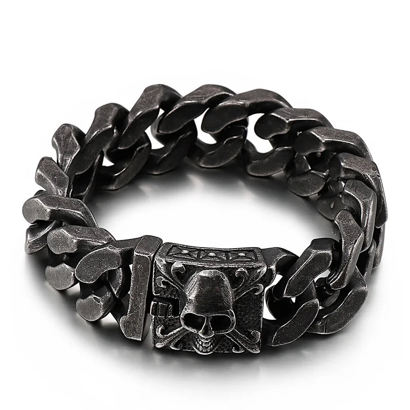 Ironskull Cuban Bracelet