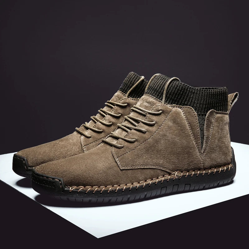 Luca Suede Mid-Top Boots