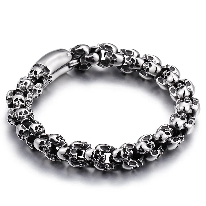 Axel Skull Link Bracelet